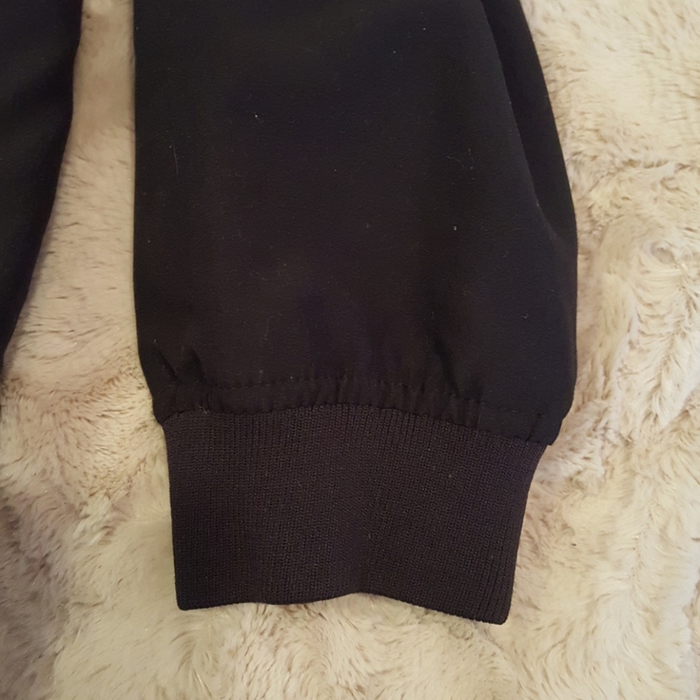 Ashworth Golf pull over sz MEDIUM black w white - Picture 5 of 5